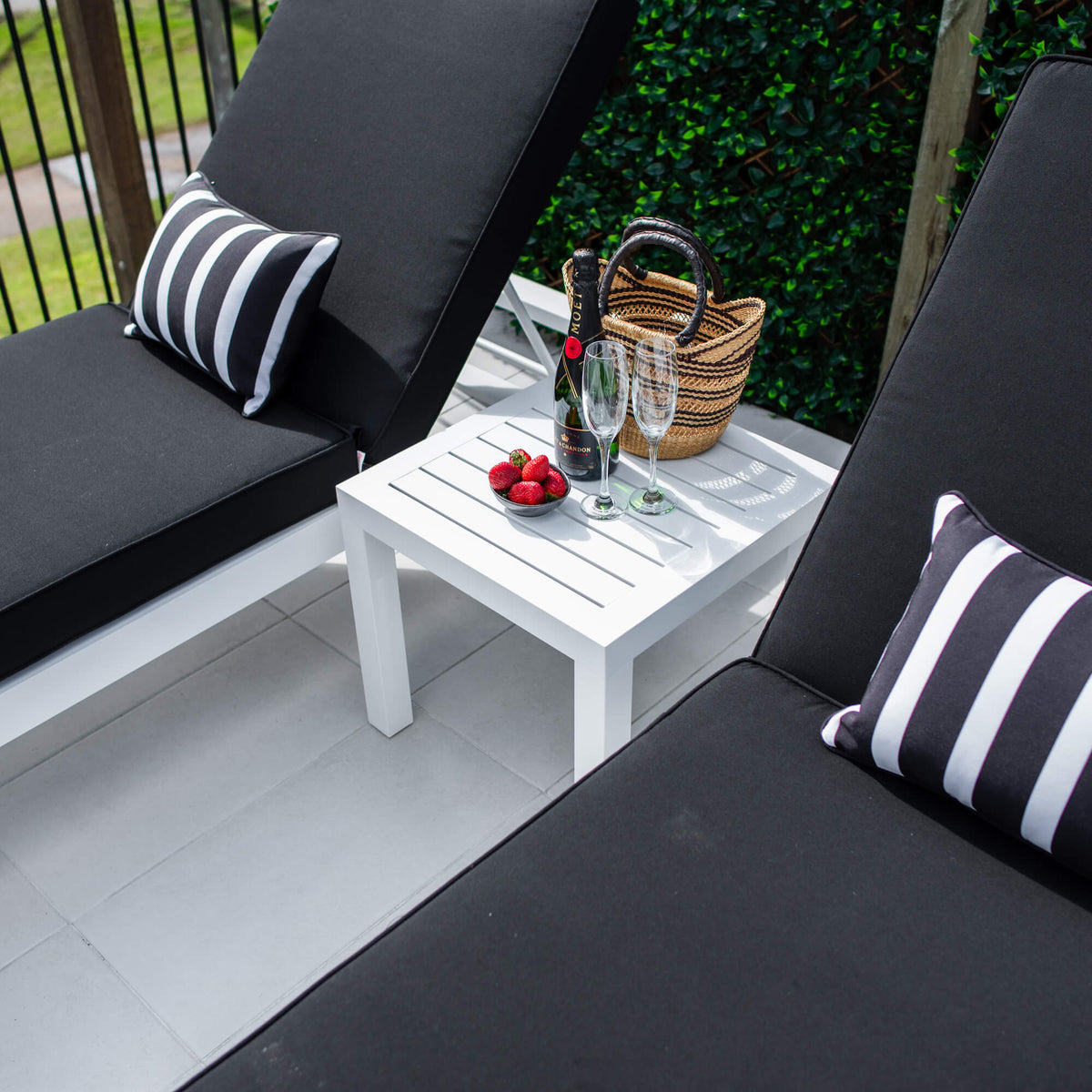 Milan Slat - 5pce - Outdoor Sun Lounge