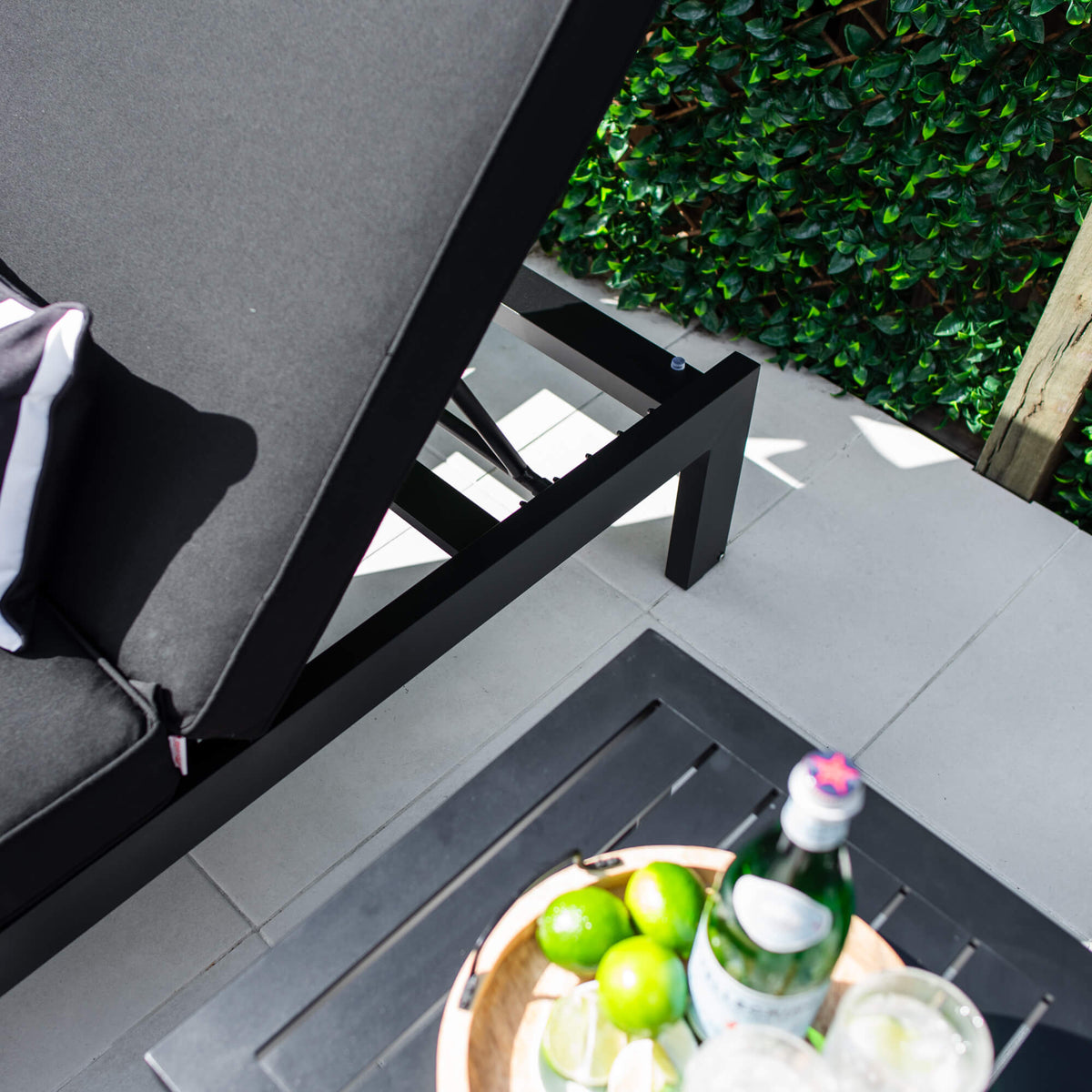Milan Slat - 5pce - Outdoor Sun Lounge