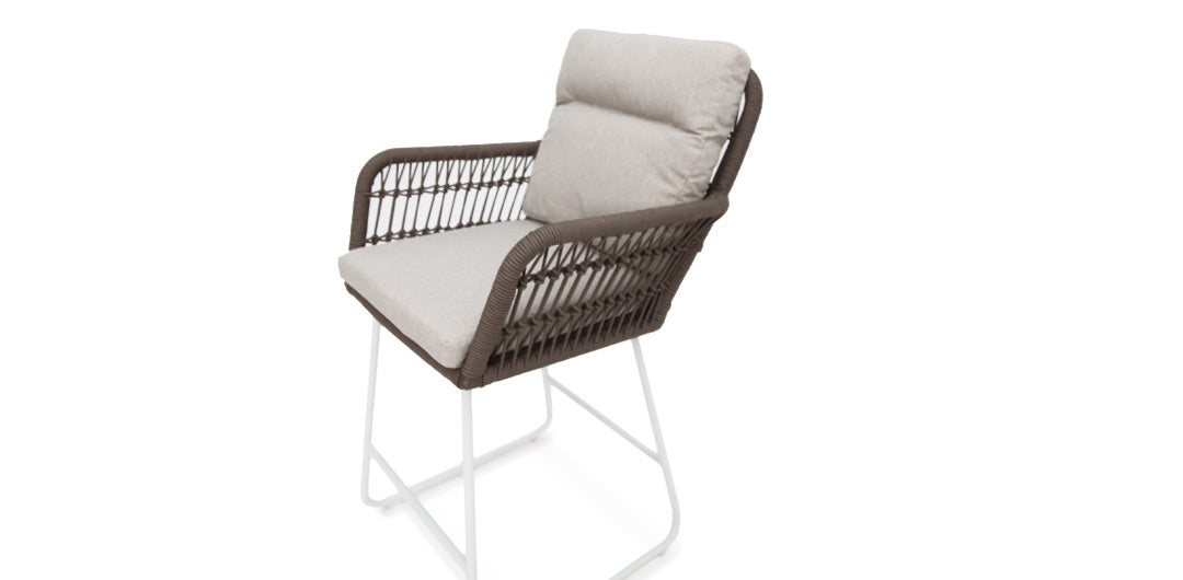 Eva Bar Chair - Mushroom