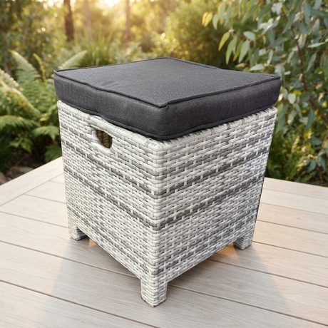 Outdoor Ottomans and Footstools: The Most Flexible Seat You'll Own