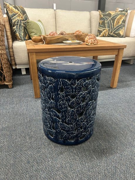 Ceramic Garden Stools: Seat, Side Table or Sculpture?