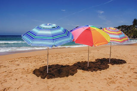 Wall-Mounted and Half Umbrellas for Tight Balconies