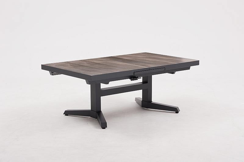Outdoor Lift Top Coffee Tables: One Table for Coffee, Dining and Working Outside