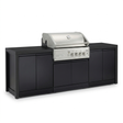 Crossray Gas BBQ Outdoor Kitchen TC4K-17 — studio view