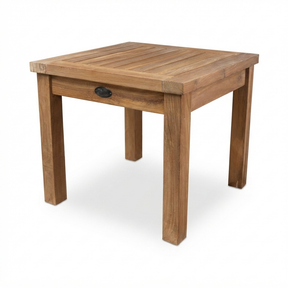 Teak 50 x 50 Coffee Table — studio view