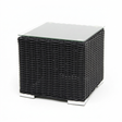 Amani Side Table - Black — studio view