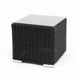 Amani Side Table - Black — studio view