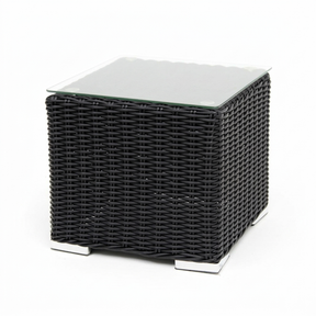 Amani Side Table - Black — studio view