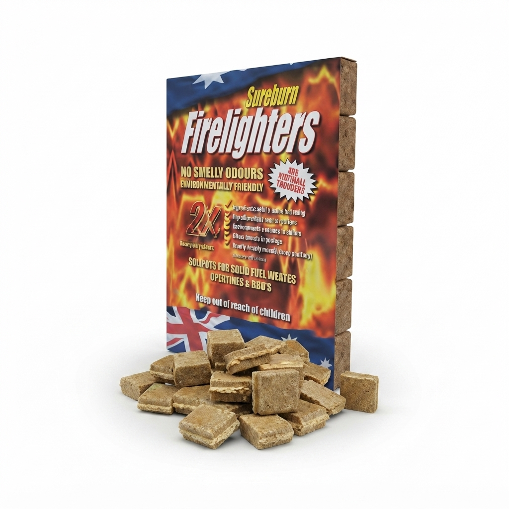 Waterproof Firelighters — studio view