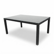 Amani 160cm Dining Table - Black — studio view