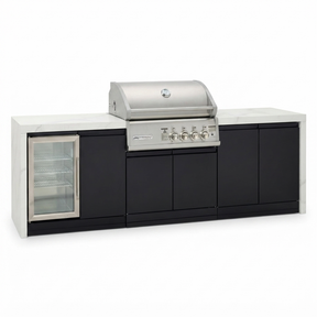 Crossray 4-Burner BBQ Outdoor Kitchen TC4KP-13 — studio view