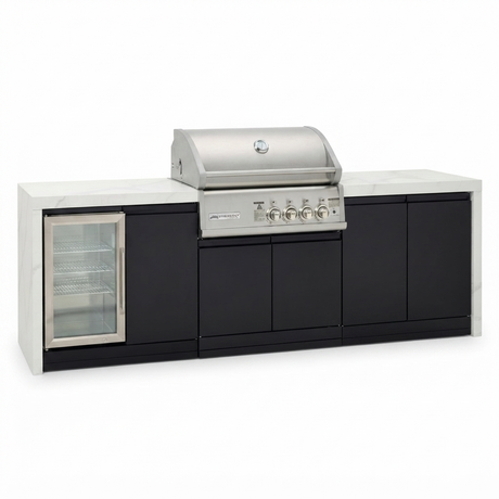 Crossray 4-Burner BBQ Outdoor Kitchen TC4KP-13 — studio view