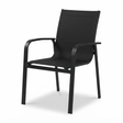 Pandora Black Sling Chair — studio view