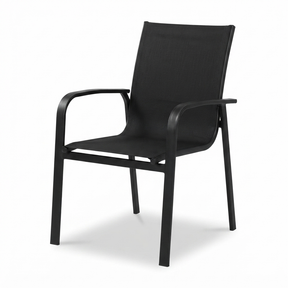 Pandora Black Sling Chair — studio view