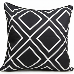 Black Diamond Cushion Cover 45x45cm — studio view