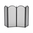 Fire Screen for Woodheaters - 4 Fold — studio view