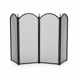 Fire Screen for Woodheaters - 4 Fold — studio view