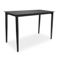 Palma 145cm Bar - Black — studio view