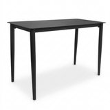 Palma 145cm Bar - Black — studio view