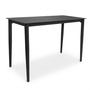 Palma 145cm Bar - Black — studio view
