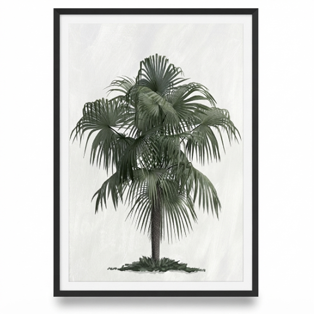 Palm Cove Print 103 x 73cm — studio view
