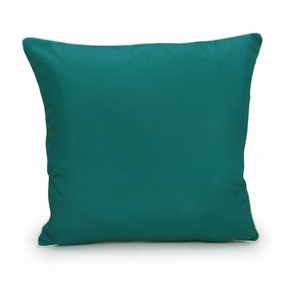 Teal Green 45x45 Outdoor Cushion — studio view
