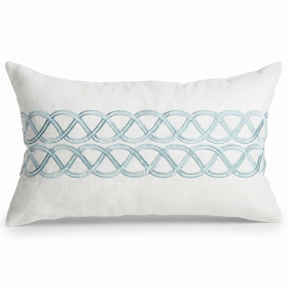 Cape Code Linen - Indoor Cushion (30 x 50) — studio view