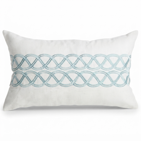 Cape Code Linen - Indoor Cushion (30 x 50) — studio view
