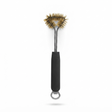 Three Sided Grill Brush with Bottle Opener — studio view