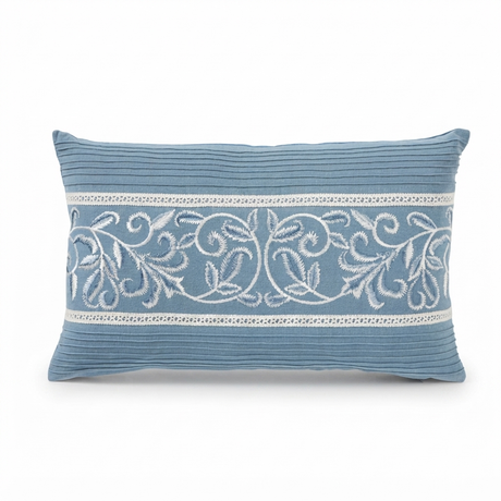 Provincial Blue - Indoor Cushion (30 x 50) — studio view