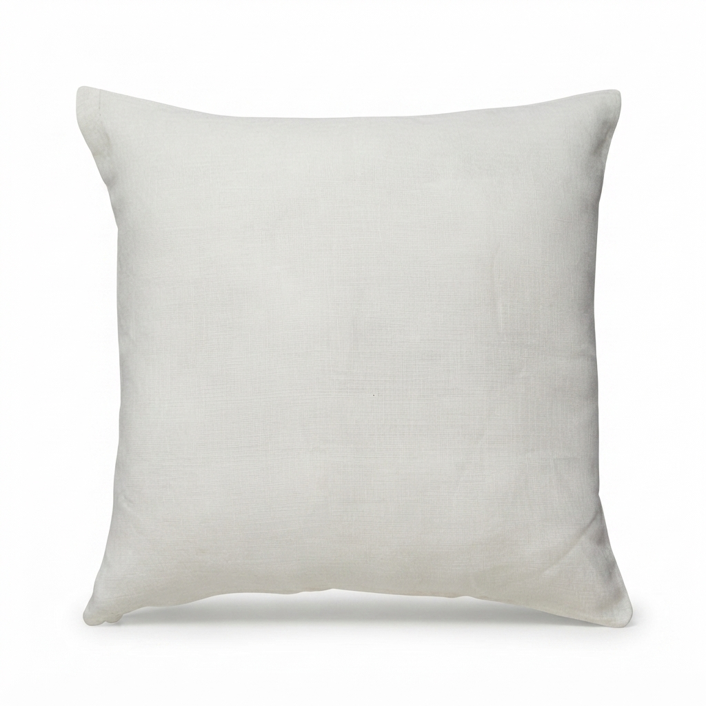 Linen White - Indoor Cushion (50 x 50) — studio view