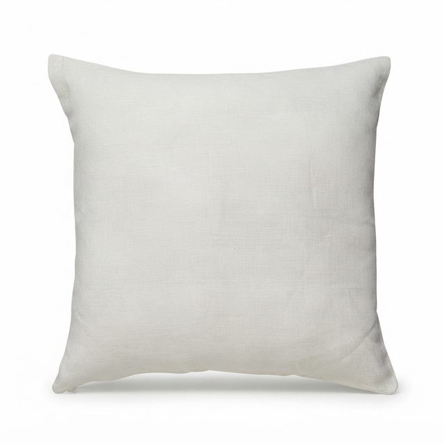 Linen White - Indoor Cushion (50 x 50) — studio view