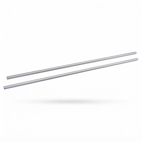 Max Classic Extension Mount Poles 1200mm - Silver — studio view