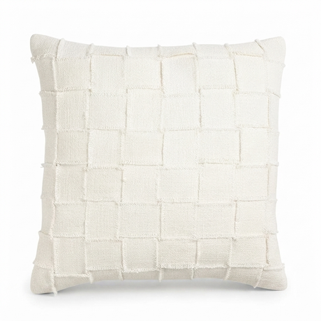 Coco Blanc - Indoor Cushion (50 x 50) — studio view