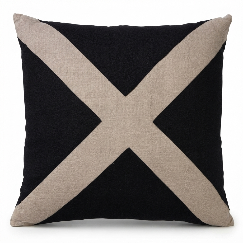 Nantucket Sand - Indoor Cushion (50 x 50) — studio view