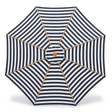 Replacement Canopy for 3m Bamboo Umbrella - Black and White Stripe — studio view