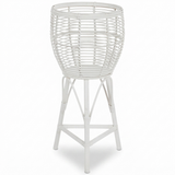 Amiri Rattan Planter Stand - Large — studio view