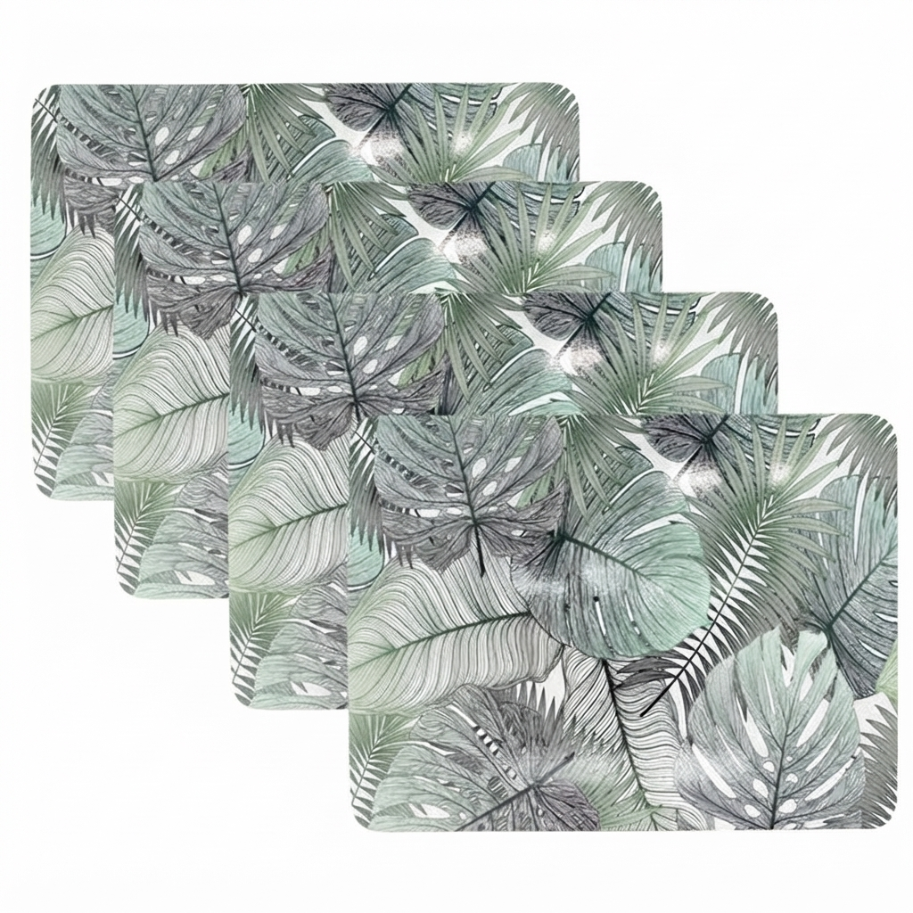 Placemats - Monstera Design — studio view