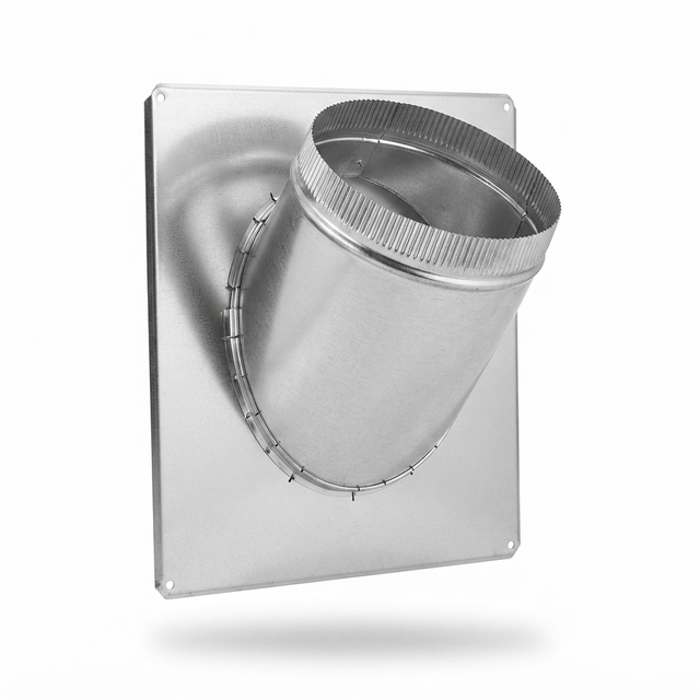 Exterior Wall Plate with Spigot — studio view