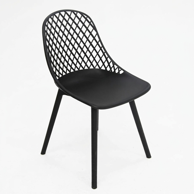 Persia Dining Chair - Black — studio view