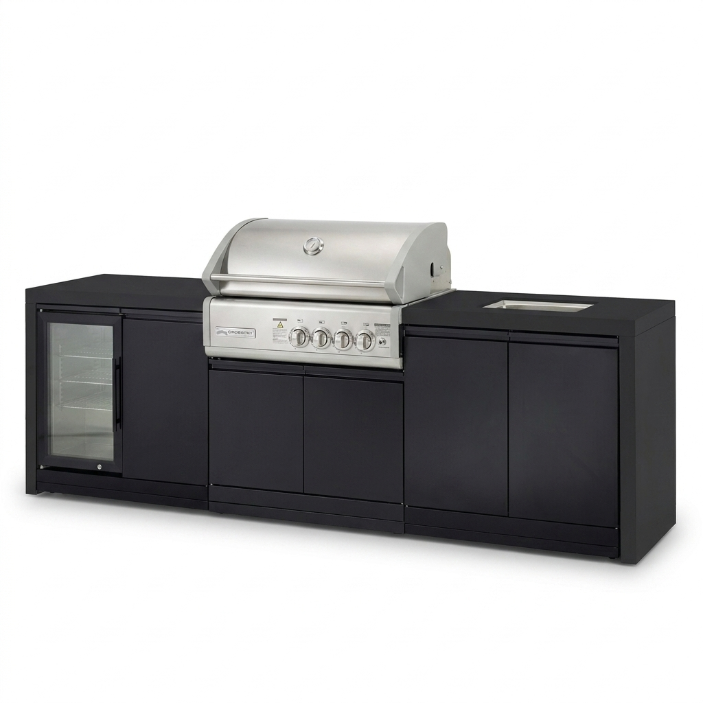 Crossray Gas BBQ Outdoor Kitchen TC4K-20 — studio view
