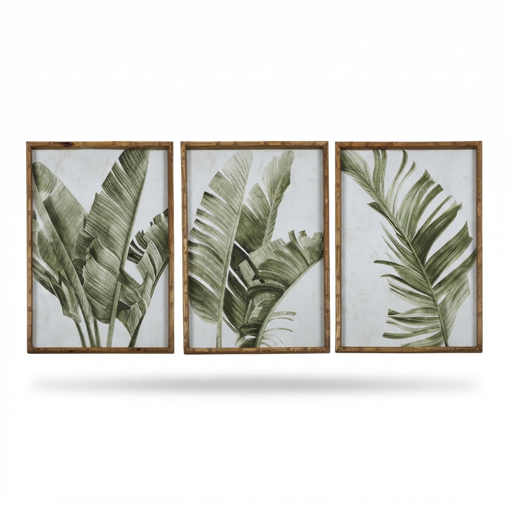 Soloman Frame Glass Print Each 70cm x 50cm — studio view