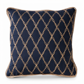 Newport Lattice - Indoor Cushion (50 x 50) — studio view