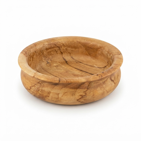 Teak Bowl — studio view