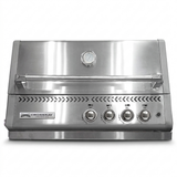 Crossray Xplor 4 Burner Stainless Steel In-Built Barbecue TCX4FL — studio view