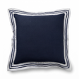 Linen Navy Milano - Indoor Cushion (50 x 50) — studio view