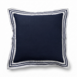 Linen Navy Milano - Indoor Cushion (50 x 50) — studio view