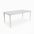 Java 170cm Dining Table - White — studio view