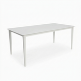 Java 170cm Dining Table - White — studio view