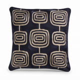 Midnight Mirage - Indoor Cushion (50 x 50) — studio view